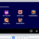 A render of Android Auto in the dash with game icons on the screen